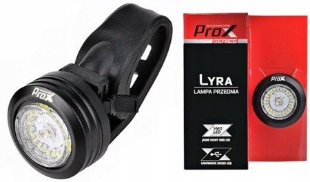 Lampa PROX LYRA SMD LED 30LM USB przód biała