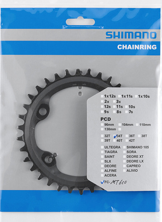 Tarcza Mechanizmu Shimano 34T FC-MT610 Czarna